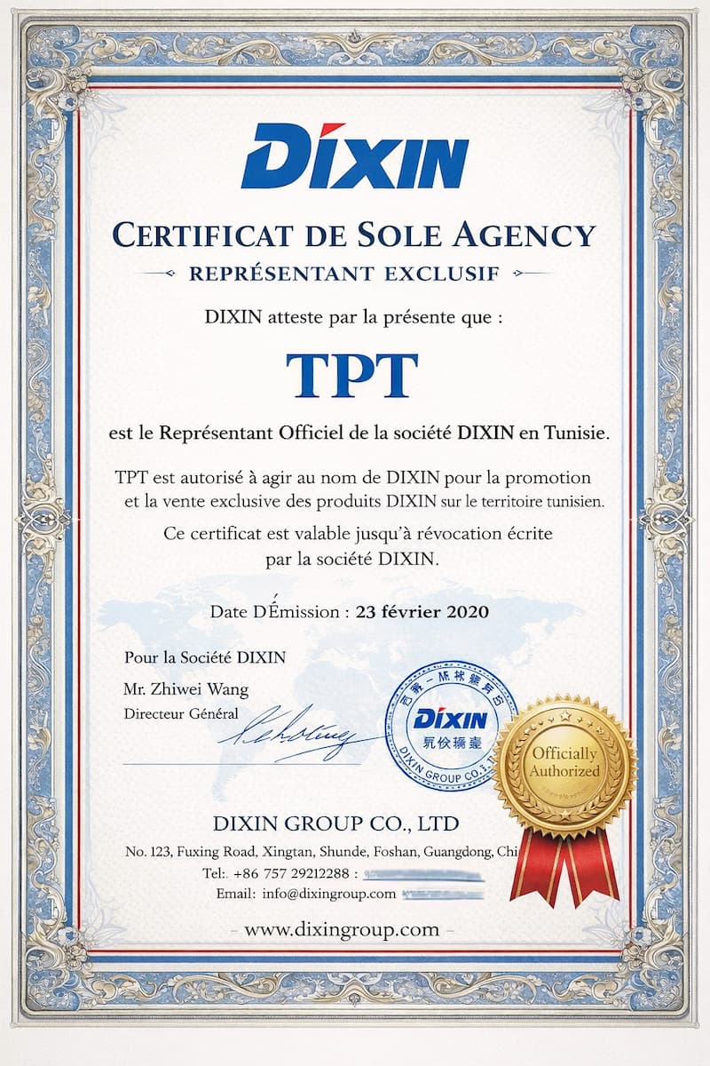 Certificat Dragon Diamond